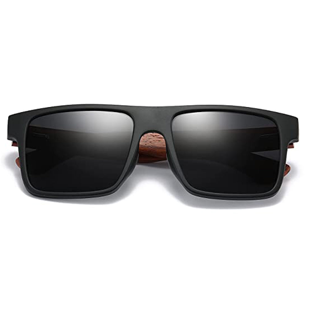 DUBERY D833 Polarised Sunglasses Wood - Black