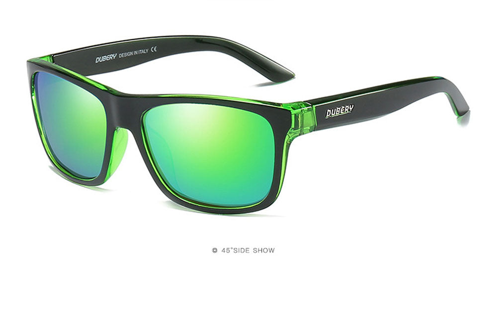DUBERY D182 Polarised Sunglasses - Green - MANBASE