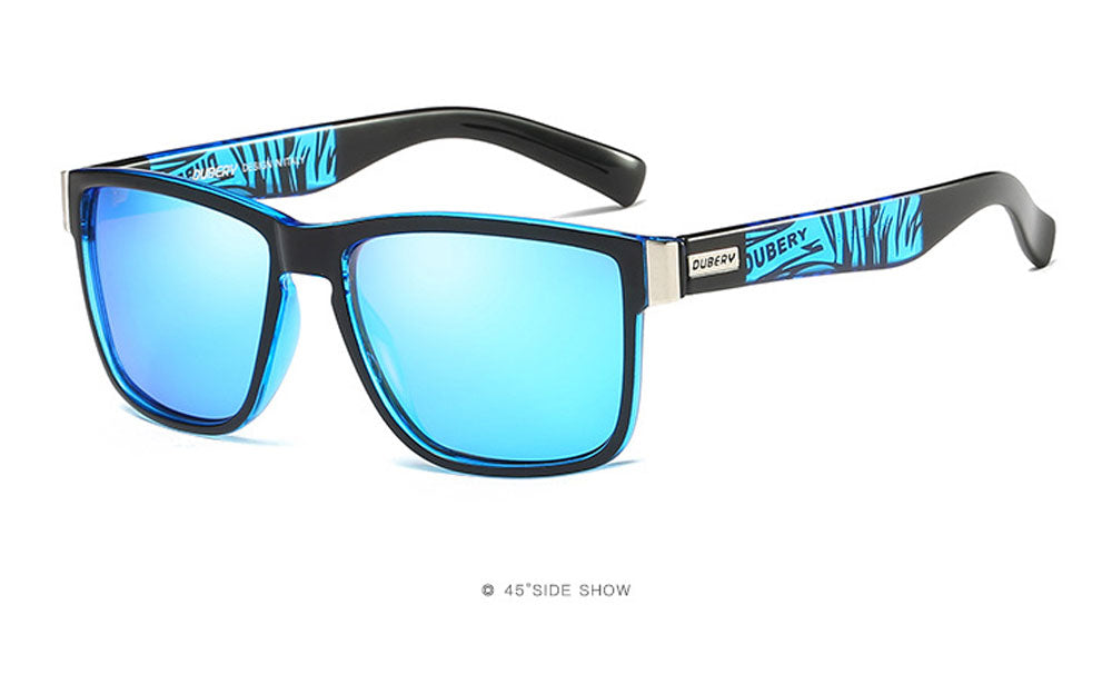 DUBERY D518 Polarised Sunglasses - Blue - MANBASE