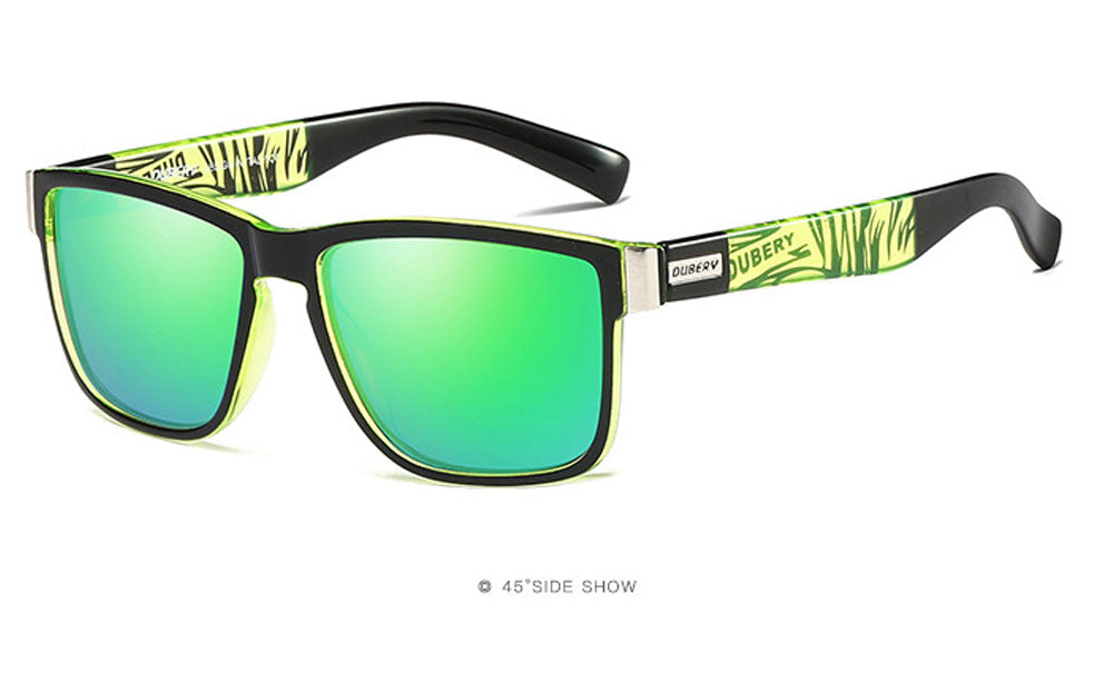 DUBERY D518 Polarised Sunglasses - Green - MANBASE