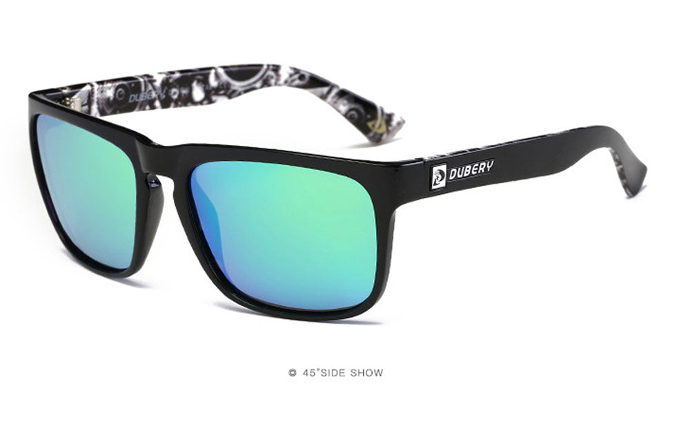 DUBERY D730 Polarised Sunglasses - Green - MANBASE