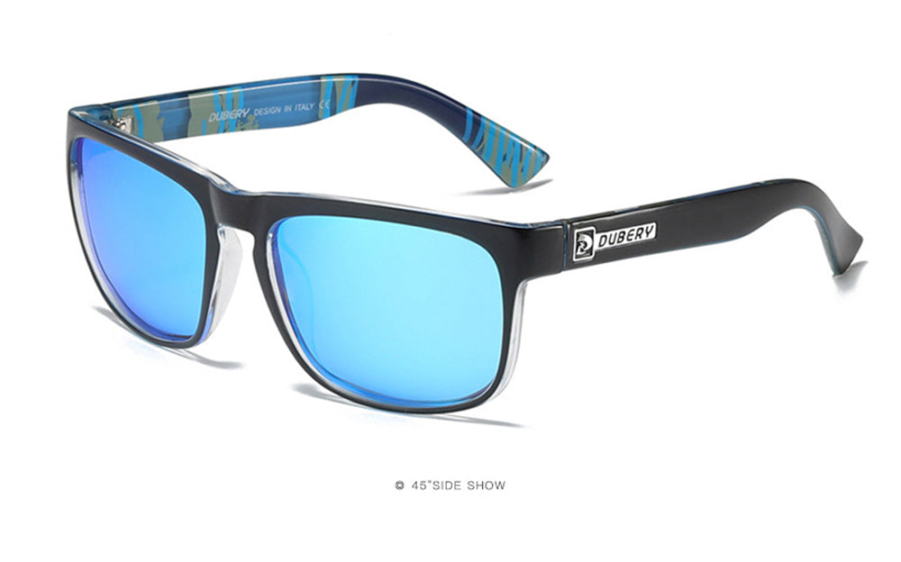 DUBERY D730 Polarised Sunglasses - Blue - MANBASE