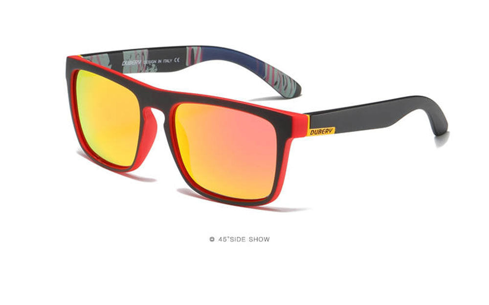 DUBERY D731 Polarised Sunglasses - Red Sport