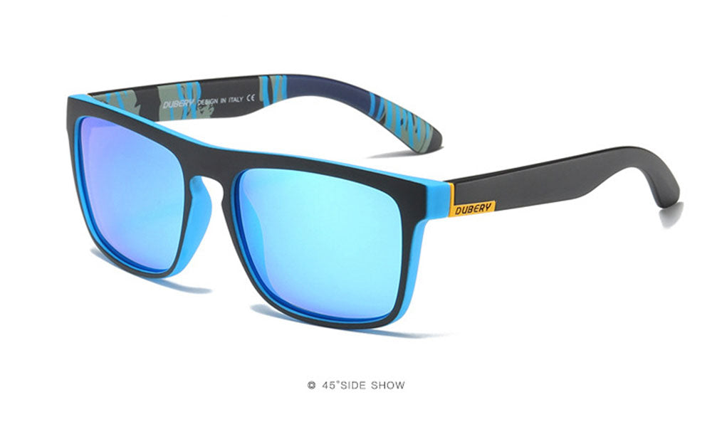 DUBERY D731 Polarised Sunglasses - Blue - MANBASE