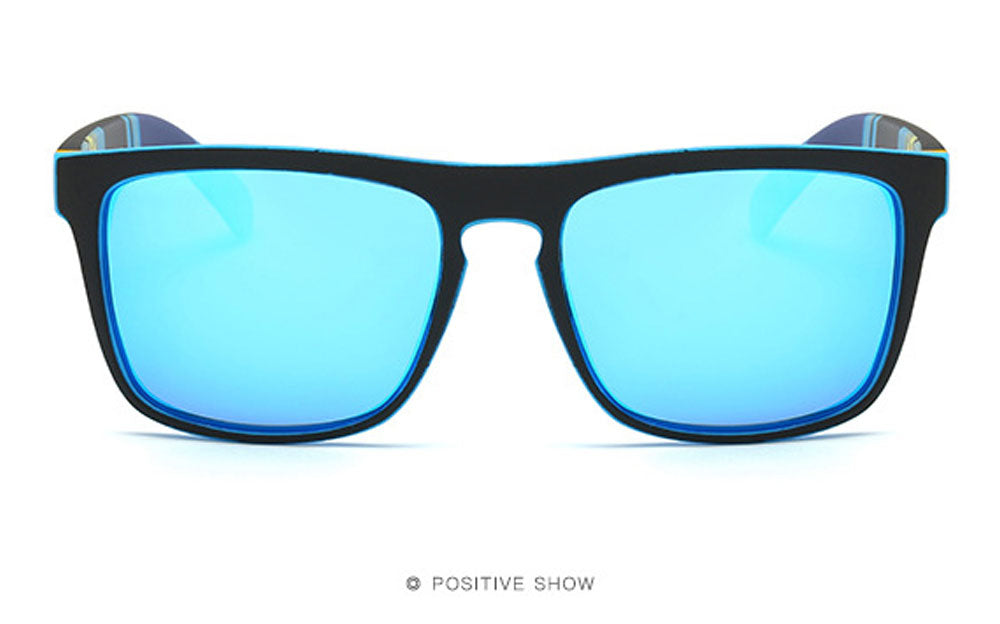 DUBERY D731 Polarised Sunglasses - Blue - MANBASE