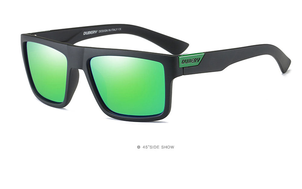 DUBERY D918 Polarised Sunglasses - Green - MANBASE