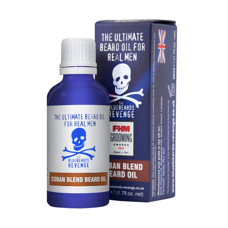 Bluebeards Revenge Beard Oil - Cuban Blend (50ml)