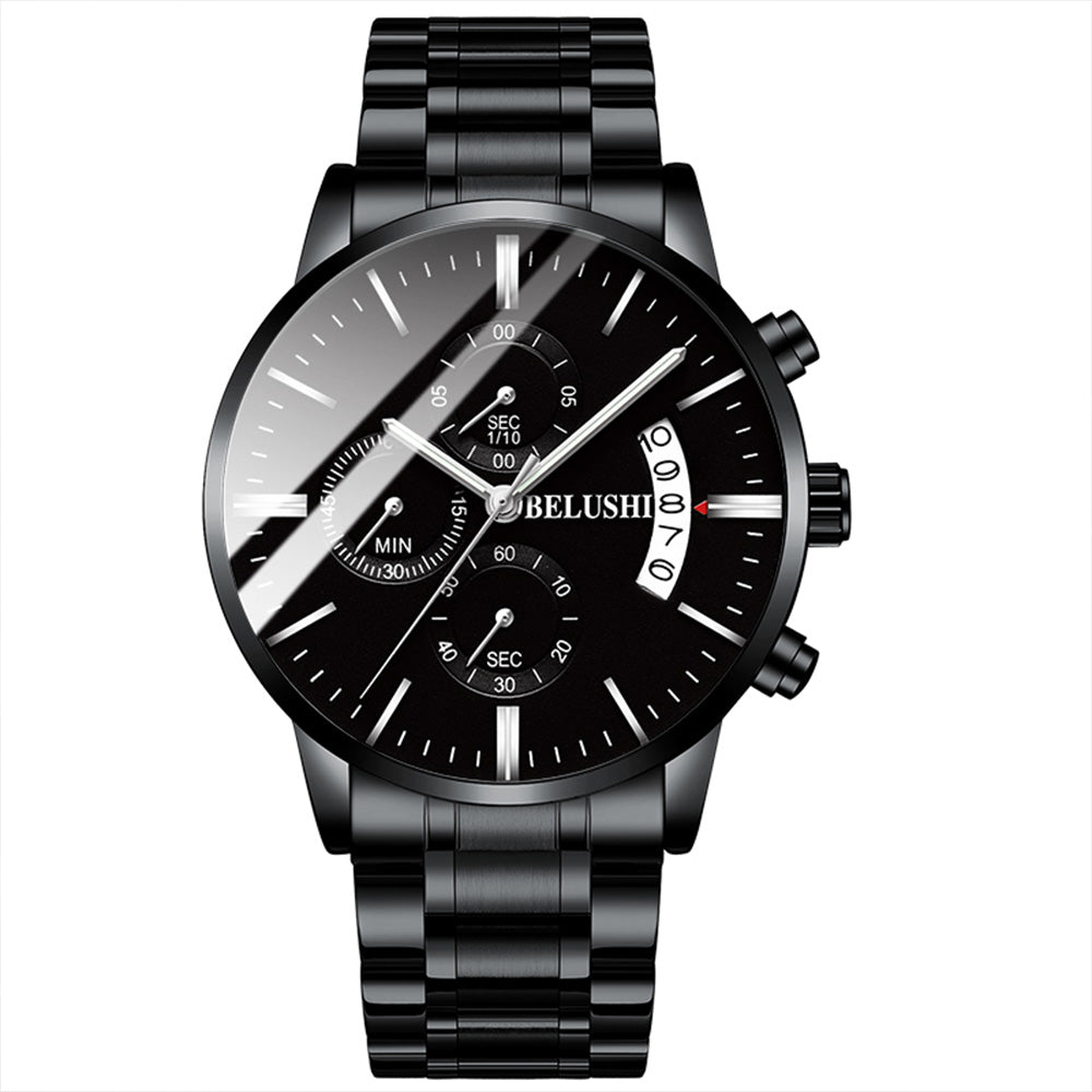 Belushi Chronograph SYL094 Black Sport - Black Face