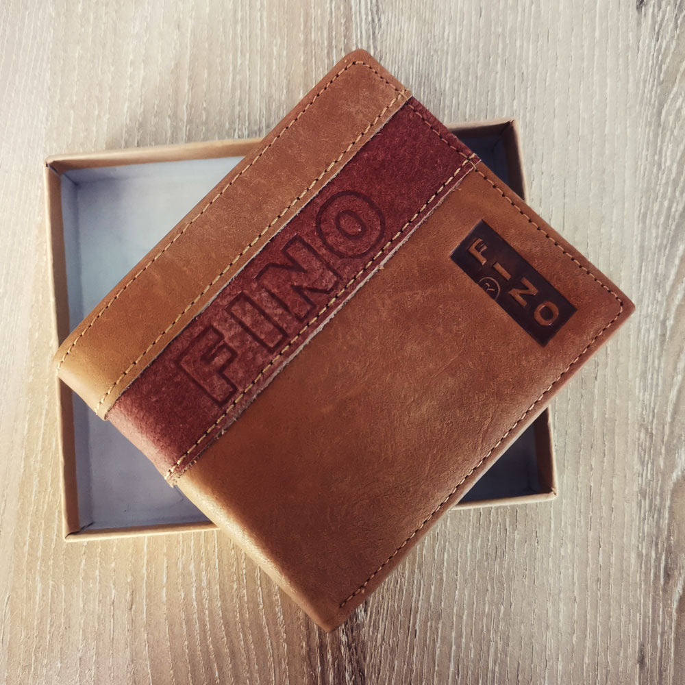 Fino Club Brown Genuine Leather Wallet