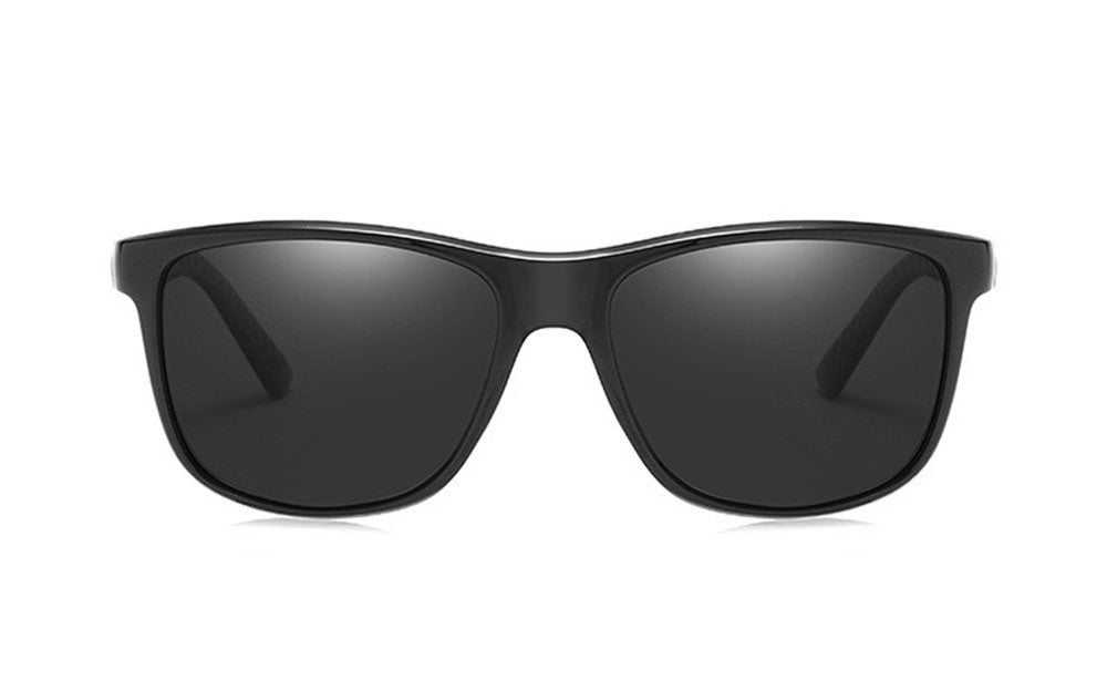 DUBERY D002 Polarised Sunglasses - Gloss Black