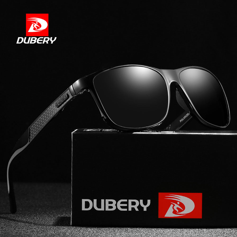 DUBERY D002 Polarised Sunglasses - Gloss Black