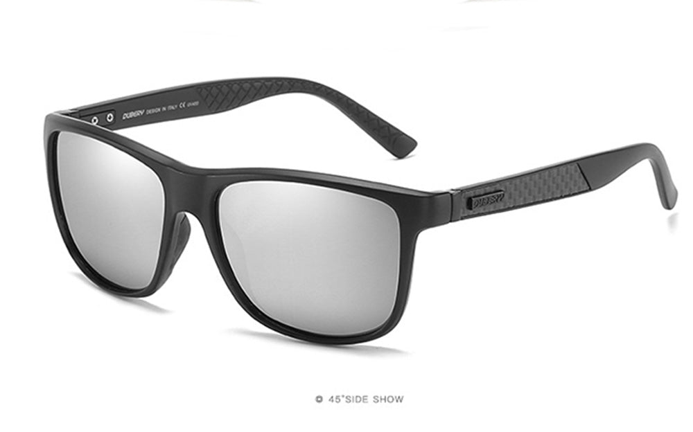 DUBERY D002 Polarised Sunglasses - Chrome