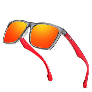 DUBERY D150 Polarised Sunglasses - Red