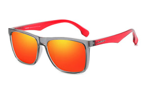 DUBERY D150 Polarised Sunglasses - Red