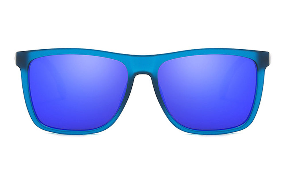 DUBERY D150 Polarised Sunglasses - Blue & White