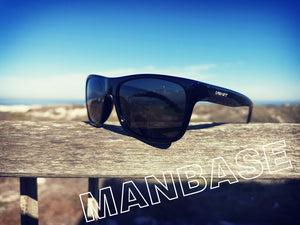 DUBERY D182 Polarised Sunglasses - Bright Black