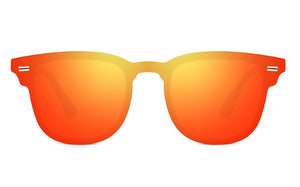 DUBERY D3002 Unisex Style Sunglasses - Orange (non polarized)