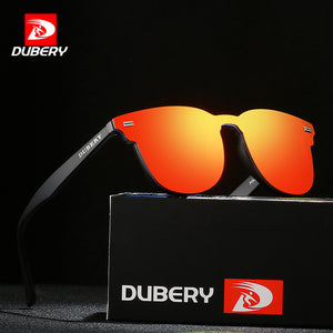 DUBERY D3002 Unisex Style Sunglasses - Orange (non polarized)