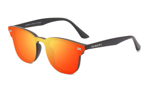 DUBERY D3002 Unisex Style Sunglasses - Orange (non polarized)