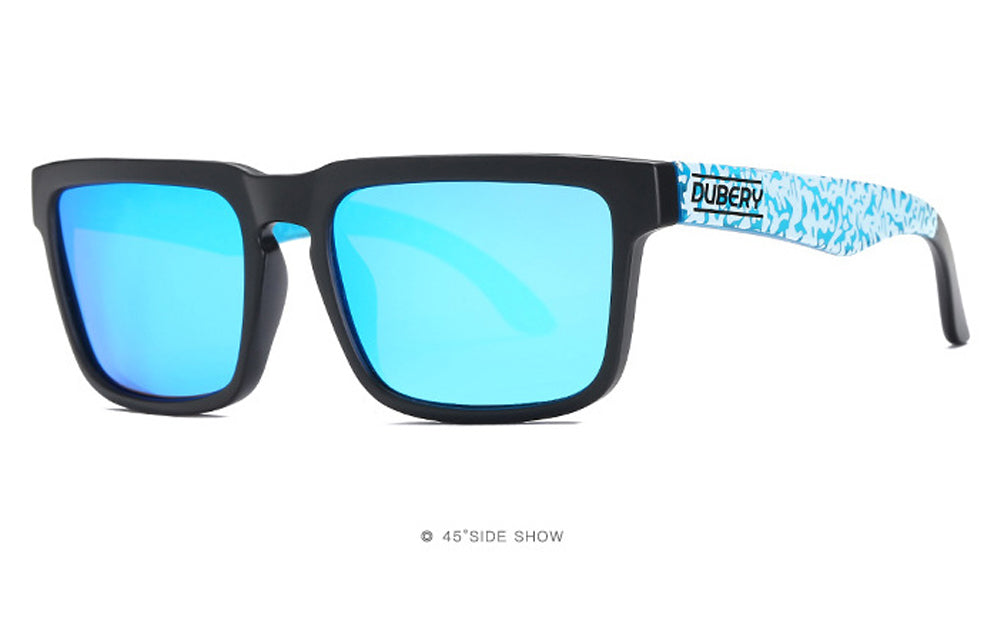 DUBERY D710 Polarised Sunglasses - Blue - MANBASE