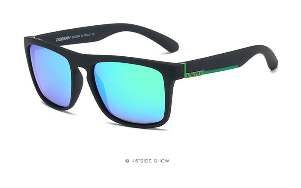 DUBERY D731 Polarised Sunglasses - Green - MANBASE