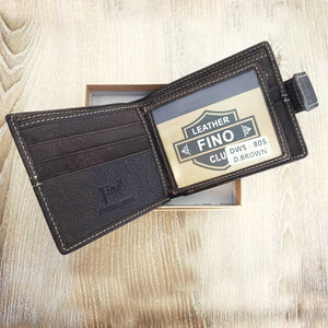 Fino Original Brown Genuine Leather Wallet