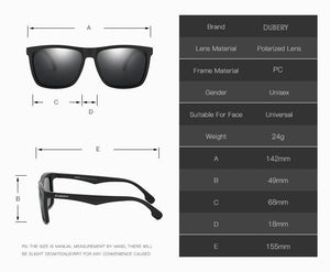 DUBERY D150 Polarised Sunglasses - Green