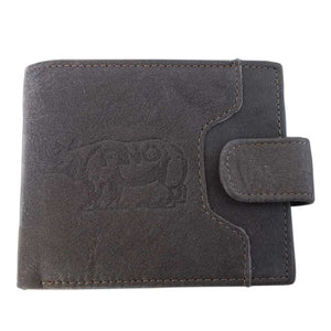 Fino Rhino Brown Genuine Leather Wallet